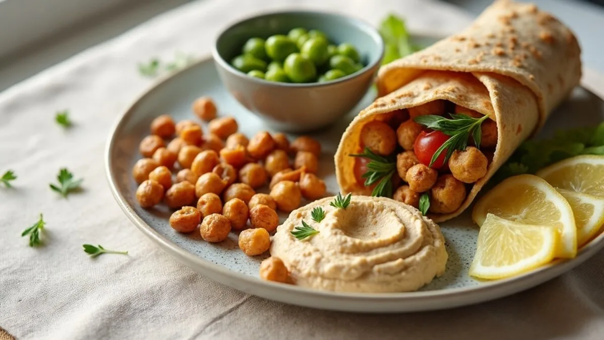 High-Protein Vegan Snack Recipes, Wraps and Bites