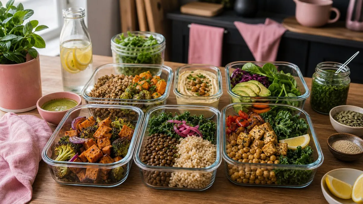 Plant based meal prep