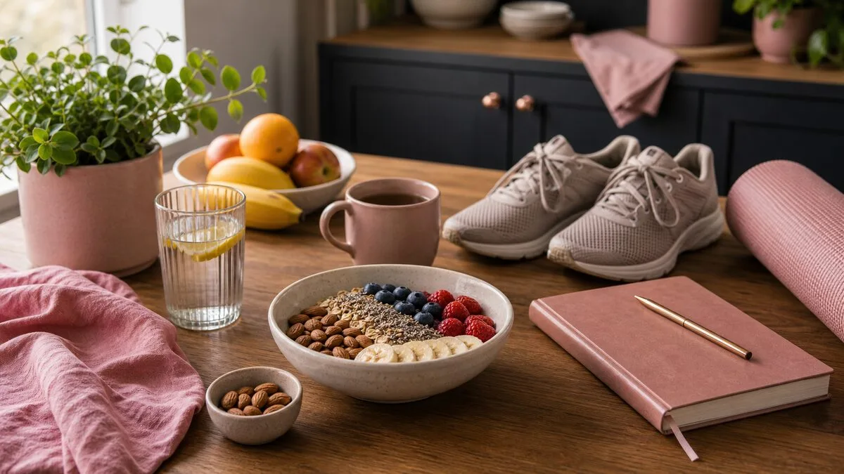 A vegan wellness routine that fits a real week