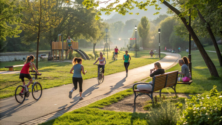 Sport lifestyle and recreation outdoors